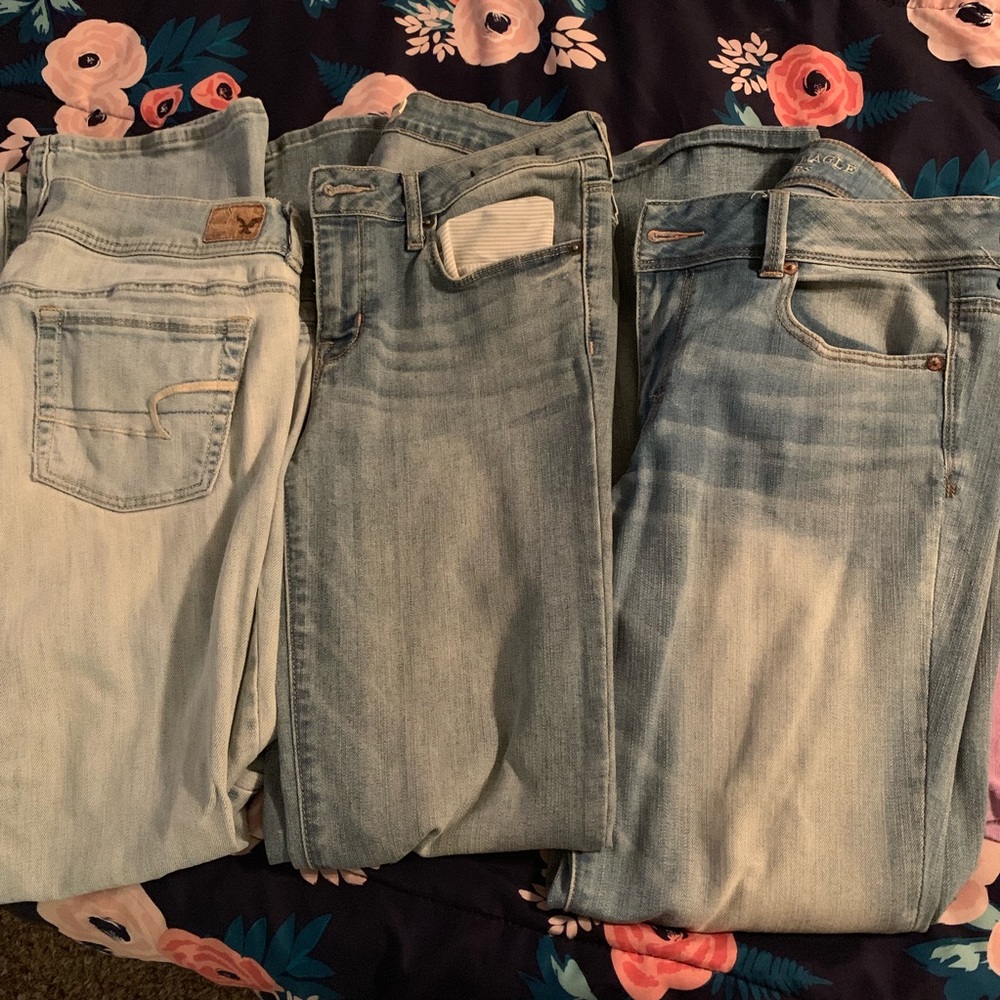 American Eagle Jeans (3 pairs/1 pair from Tillys)